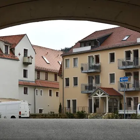 Appartement Elbtalblick Koenigstein Im Deutschen Haus Extérieur photo