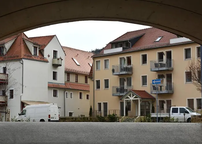 Elbtalblick Königstein im Deutschen Haus